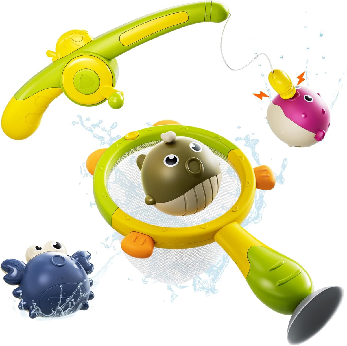 Magnetic Fish Bath Toys for 3-5+ Yr Olds