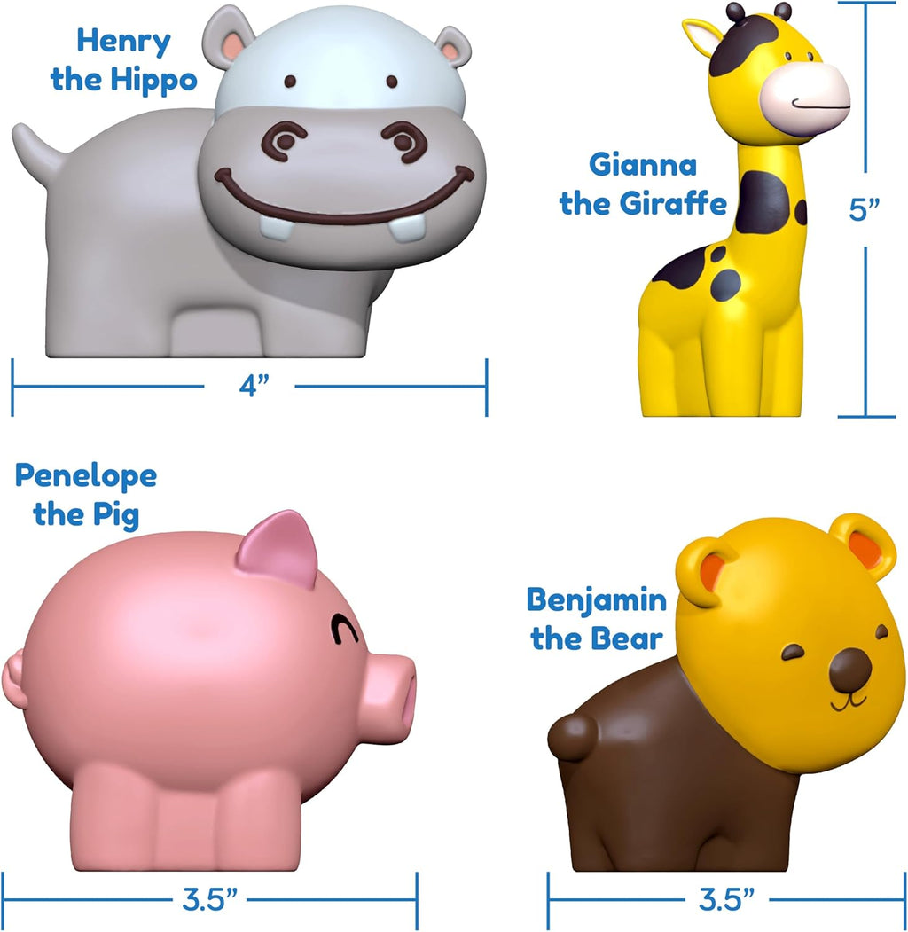 Mold-Free Animal Bath Toys